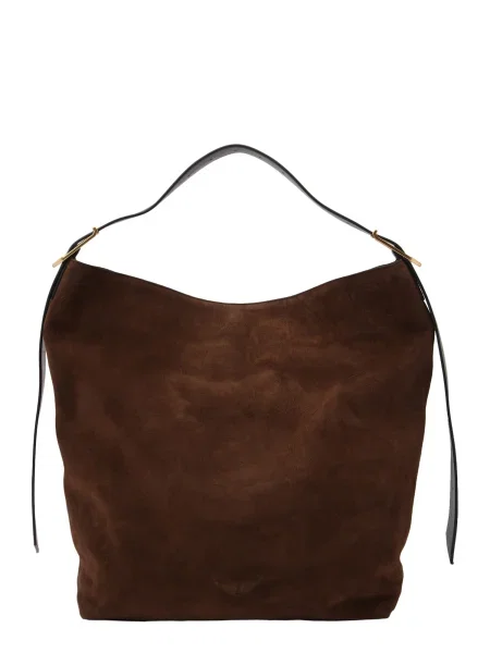 Zadig & Voltaire Geantă de umăr JANE ciocolatiu / negru maro