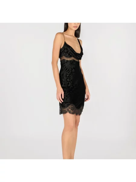 Sukienka mini Roberto Cavalli czarna