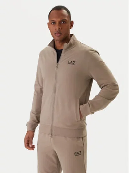 Emporio Armani Jogging komplet svijetlosmeđa / kameno siva bež