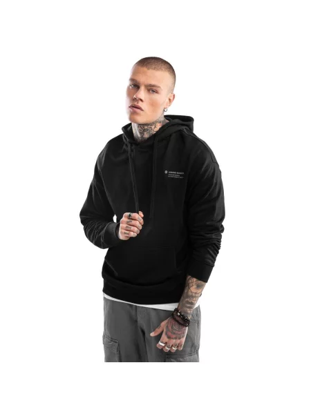 Bluza dresowa z kapturem Lifestyle unisex SIROKO Panther czarna