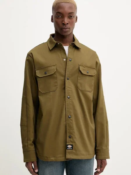 Риза Dickies със стандартна кройка с класическа яка зелено