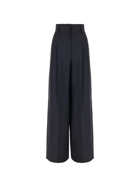 Pantaloni Max Mara albastru