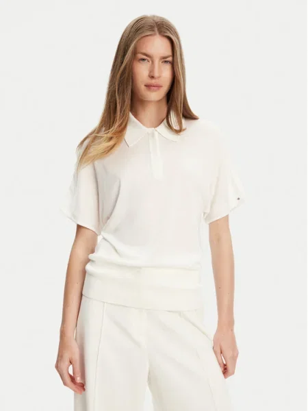 Tommy Hilfiger Tricou polo Écru