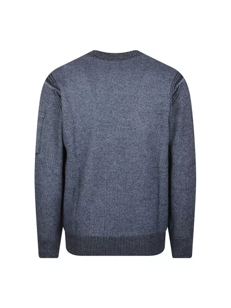 Sweter C.p. Company wełniany niebieski
