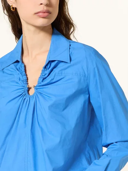 Claudie Pierlot Bluzka blau niebieska