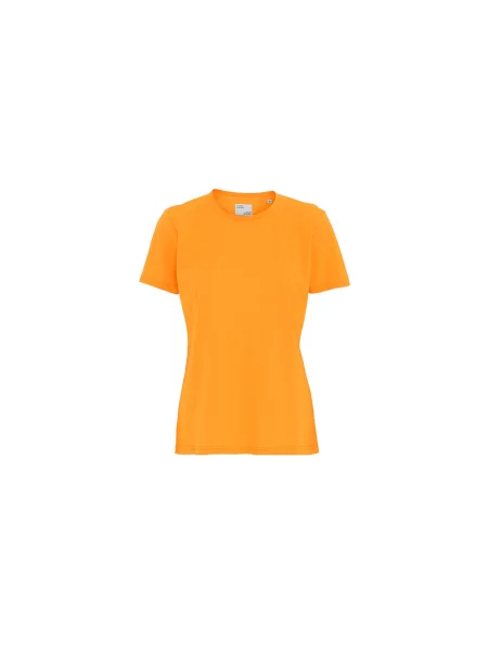 Colorful Standard Light Organic tee Kobiety Koszulki Colorful Standard Żółty Size: S pomarańczowa