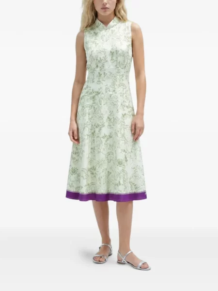Selyem maxi ruha Shanghai Tang