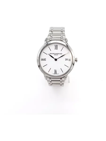 Zegarek Baume Et Mercier biały