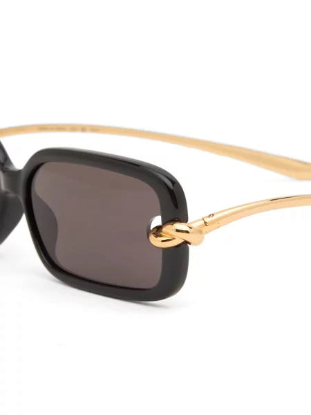 Okulary przeciwsłoneczne Bottega Veneta Eyewear czarne