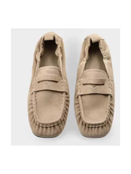 Copenhagen Studios Mokasyny Penny beige beżowe