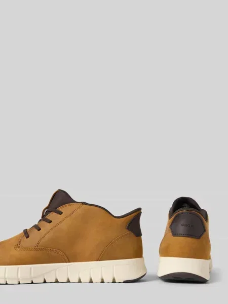 Geox Obuwie Mężczyzna 41 EU Skóra Sneakers żółty