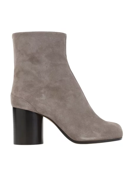Botki Maison Margiela skórzane szare