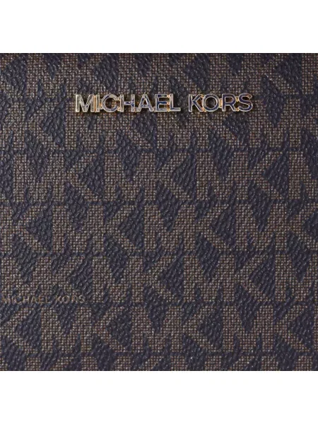 Kompaktowy portfel Michael Kors brązowy