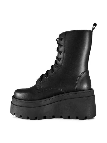 Altercore botine Nolan femei cu platforma Nolan Vegan negru