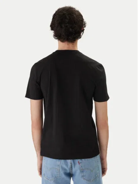 Guess Póló Regular Fit fekete