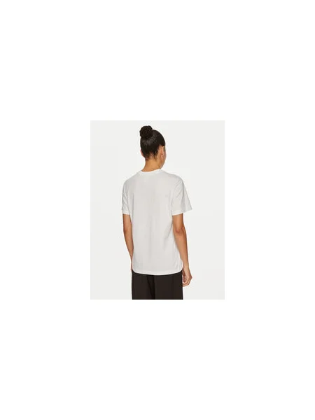 Calvin Klein Póló Nano Logo Regular Fit fehér