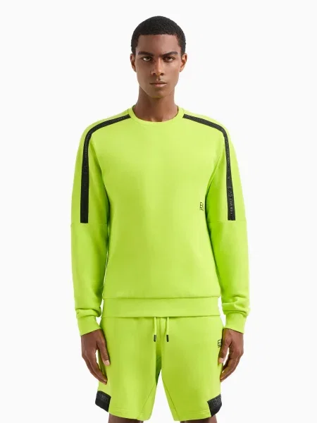 Світшот Logo Series салатовий