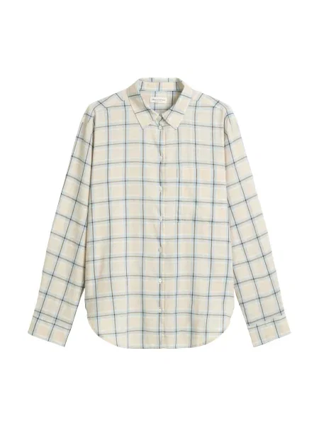 Marc O'Polo Bluza kremna svetlo modra