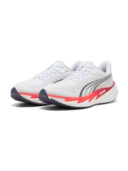 PUMA MÄ™skie buty do biegania Velocity NITROâ„¢ 5 Buty BiaÅ‚y 44 białe