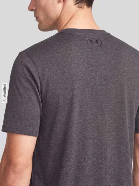 T-shirt sport o kroju regular fit z mieszanki bawełny Under Armour