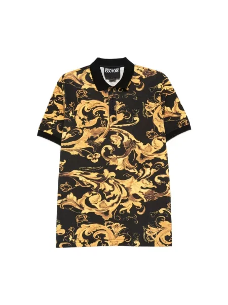 Koszulka polo Versace Jeans Couture z nadrukiem