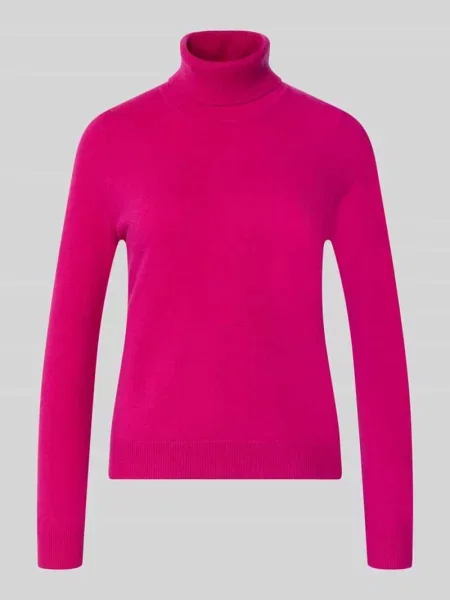 Sweter z golfem o kroju regular fit z czystego kaszmiru Christian Berg Woman
