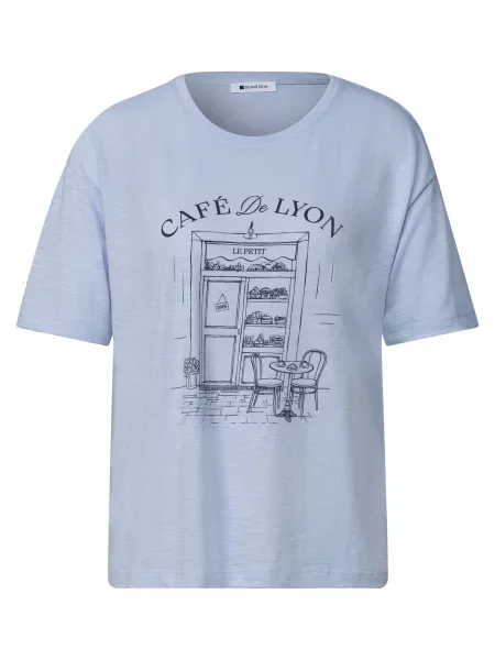 STREET ONE Tricou marin / deschis albastru