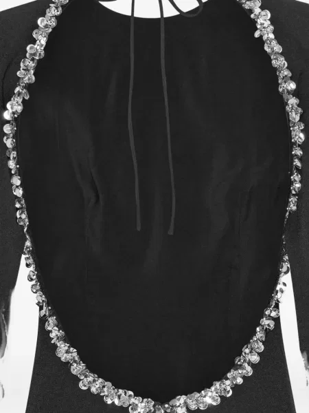 Rochie maxi Rotate Birger Christensen de costum negru