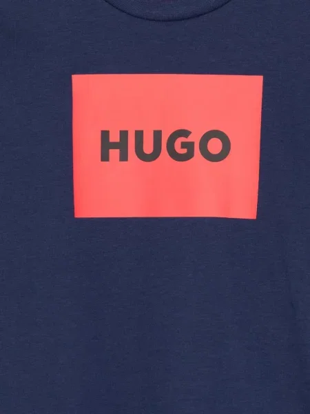 Koszulka dziecięca Hugo niebieska