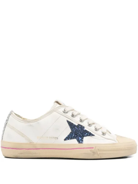 Sneakerși Golden Goose V-Star alb