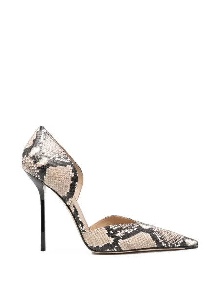 Pantofi cu toc Victoria Beckham cu imagine cu model piele de șarpe