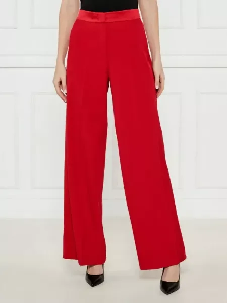 MAX&Co. Nadrág | flare fit piros