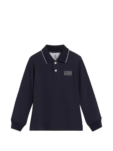 Gyerek pólóing Brunello Cucinelli kék
