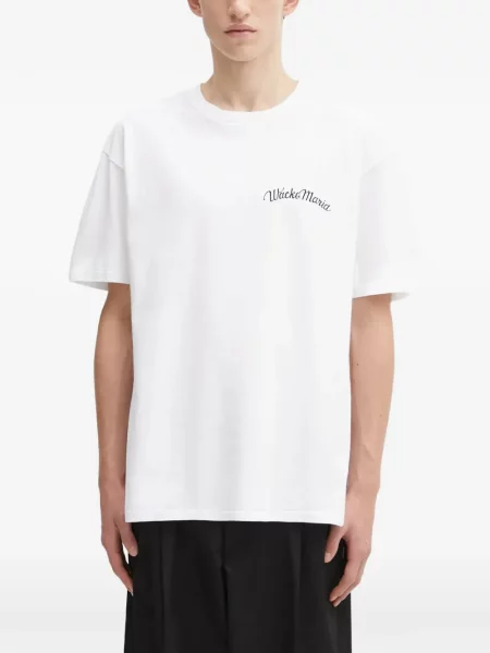 Tricou Wacko Maria cu imagine alb