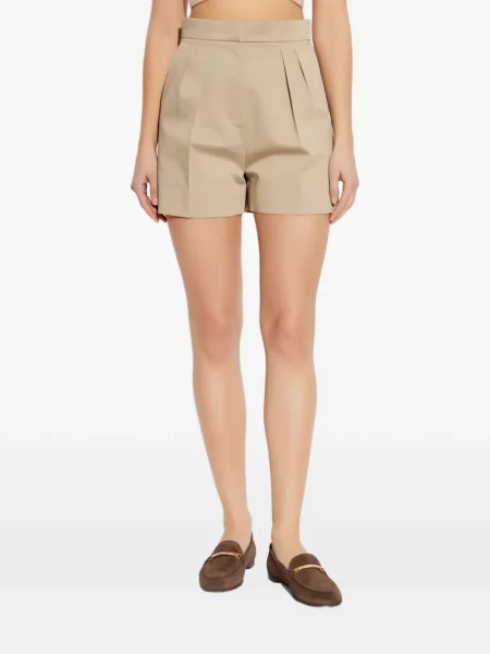 Pantaloni scurți Max Mara plisate