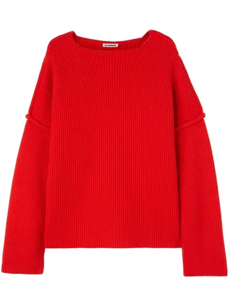 Džemper Jil Sander crvena