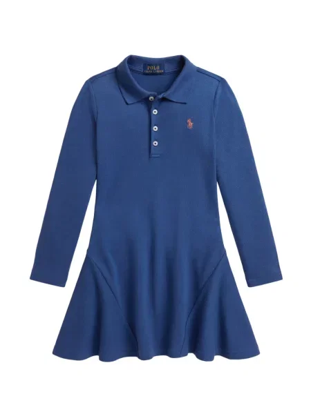 Sukienka dziecięca Polo Ralph Lauren niebieska