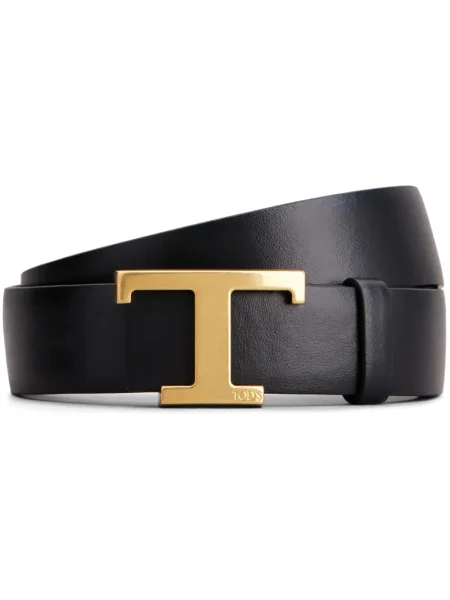 Cu centură curea Tod's din piele negru