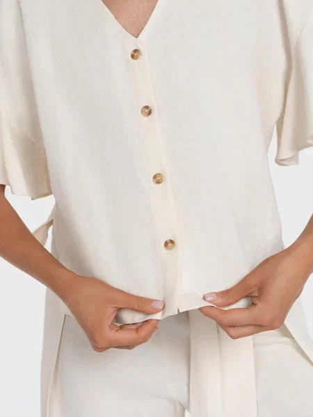 Лляна туніка Marc&andre біла