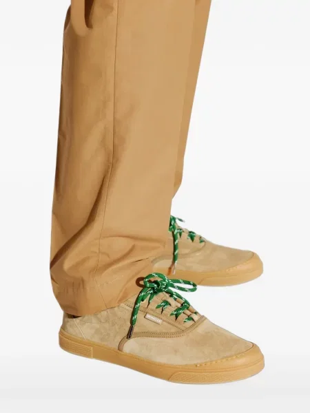 Sneakerși Moncler din piele de căprioară