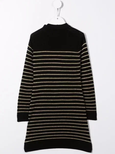 Sukienka dziecięca Balmain czarna