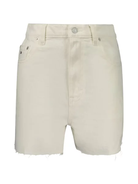 Pantaloni scurți Tommy Hilfiger cu autograf alb