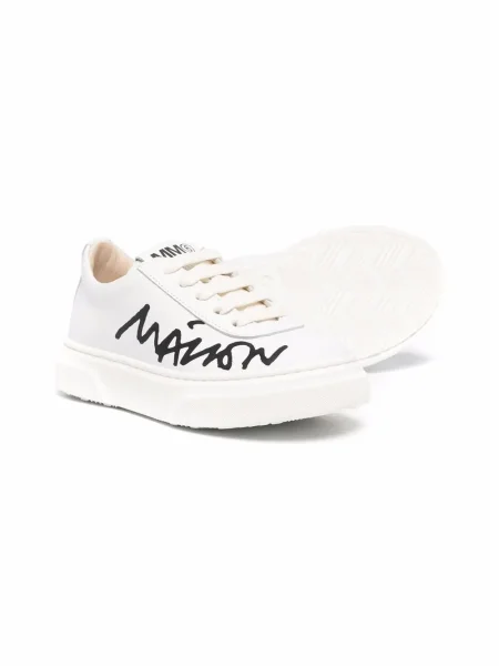 Sneakersy dziecięce Mm6 Maison Margiela białe