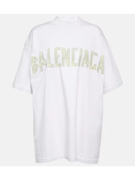 Jersey majica Balenciaga bela