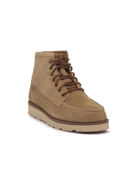 Pantofi Sebago din piele de căprioară bej