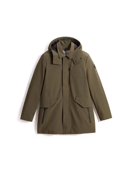 Płaszcz Woolrich zielony