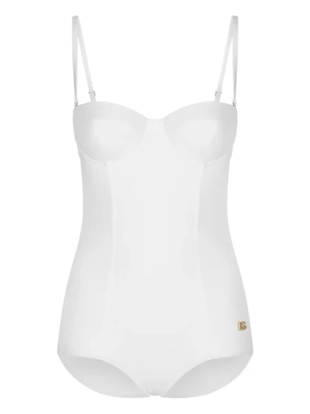 Costum de baie Dolce & Gabbana alb