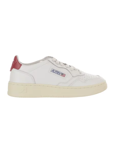 Sneakersy Autry skórzane białe