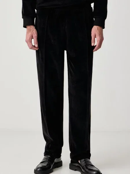 HUGO pantaloni de loungewear pentru bărbați cu VELORO PANTS negru