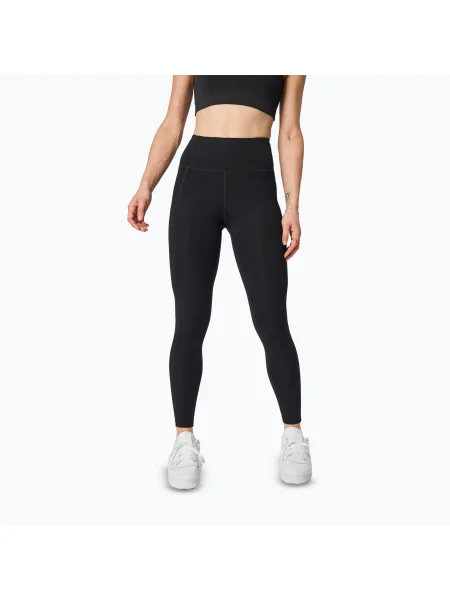 Girlfriend Collective Kompresszív női edző leggings fekete. Méret: L fekete